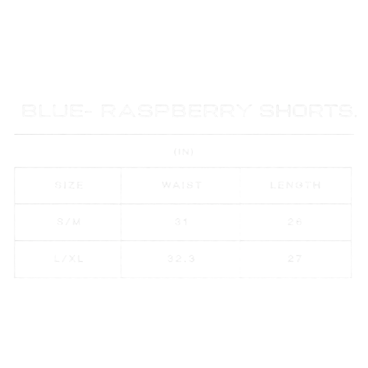 Blue-Raspberry Shorts