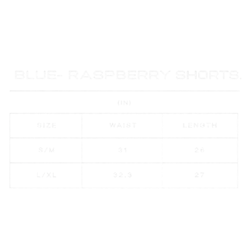 Blue-Raspberry Shorts